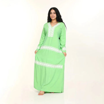 عباية كم طويل استقبال حريمي الوان متعدده من عبايتي